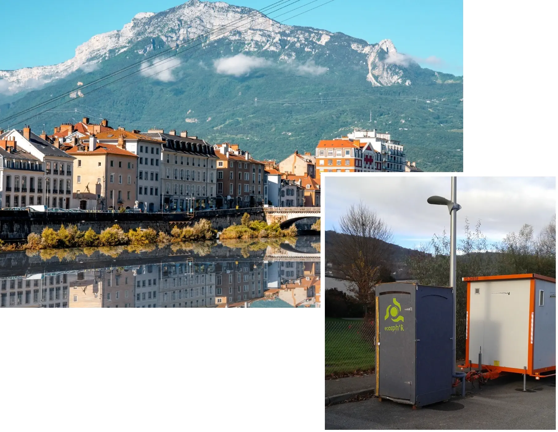 Différents chantier en Isère